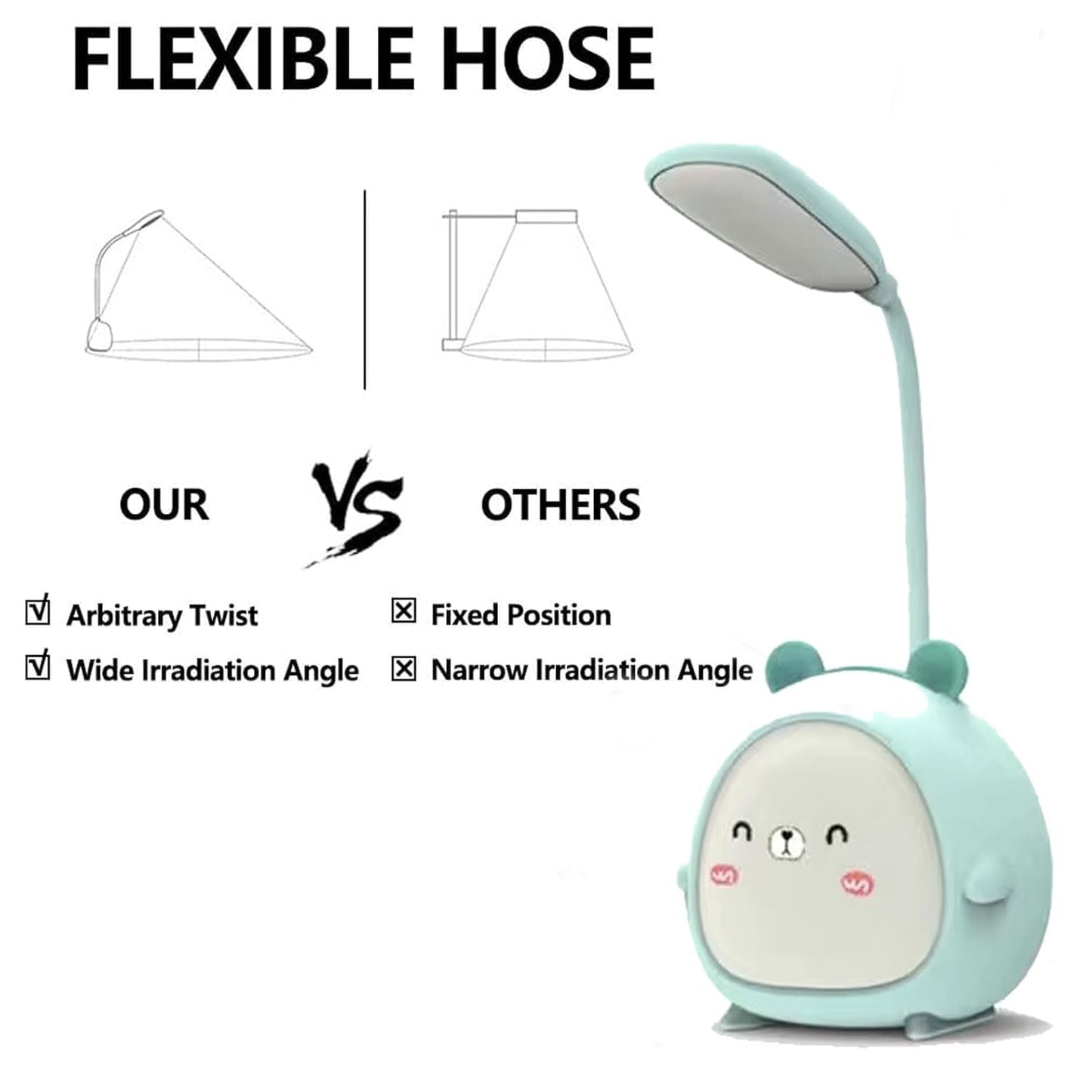 GlowBuddy™ Cute Study & Night Lamp