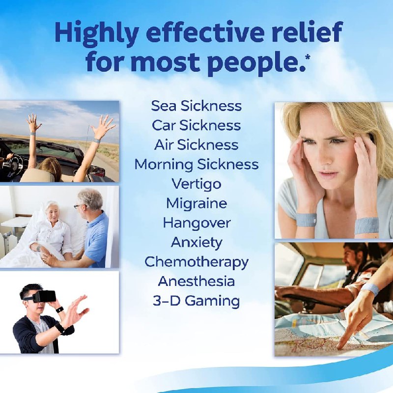 TravelCalm™ Motion Relief Bands