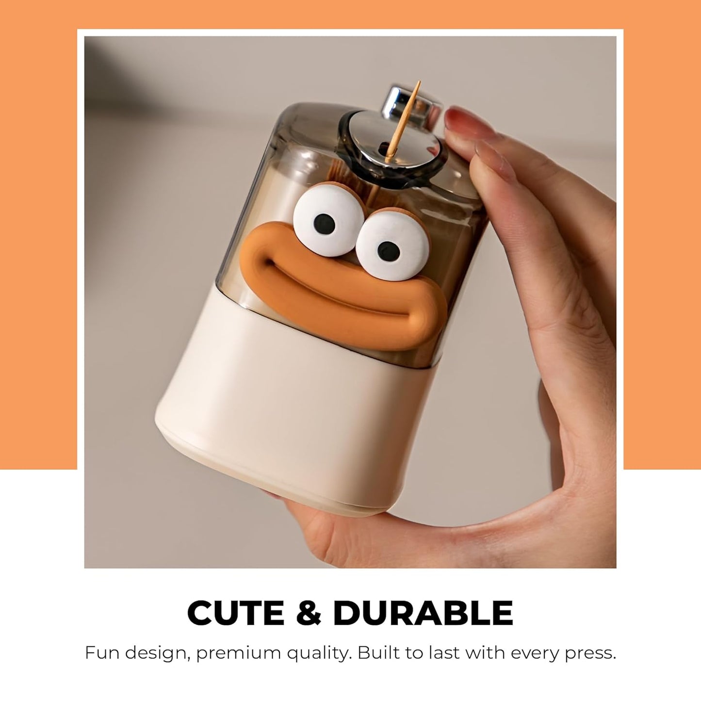 PickPop™ Cute Automatic Toothpick Dispenser