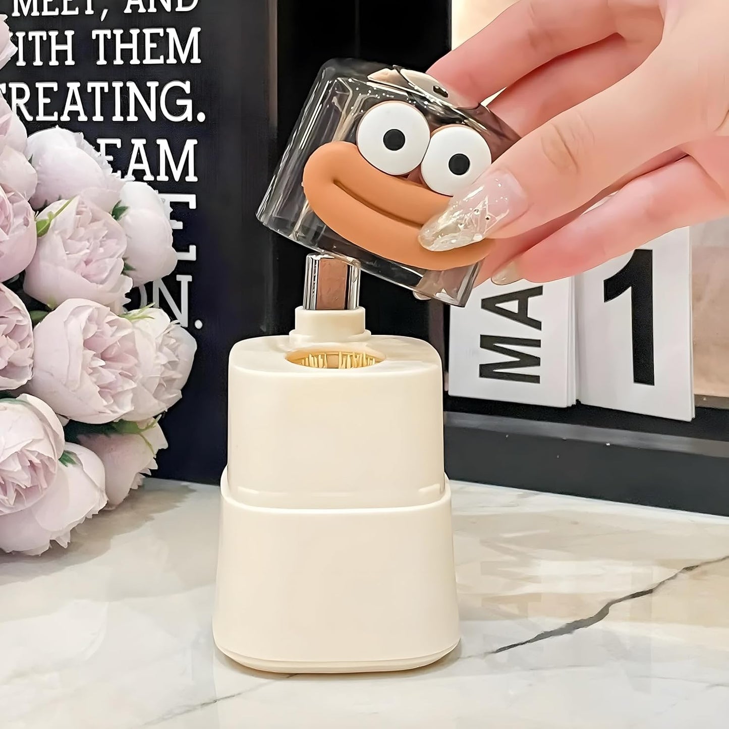 PickPop™ Cute Automatic Toothpick Dispenser