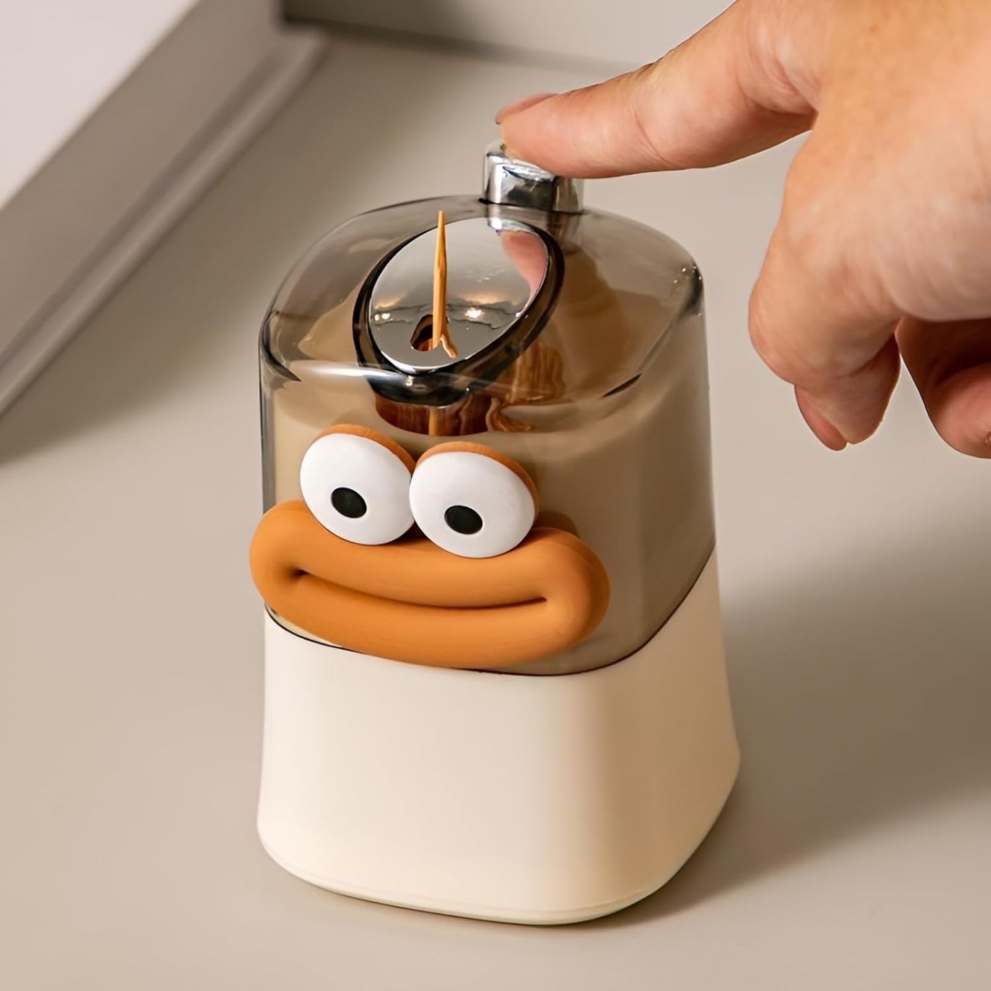 PickPop™ Cute Automatic Toothpick Dispenser