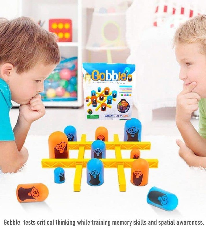 GobbleGrid™ 3D Tic-Tac-Toe Game