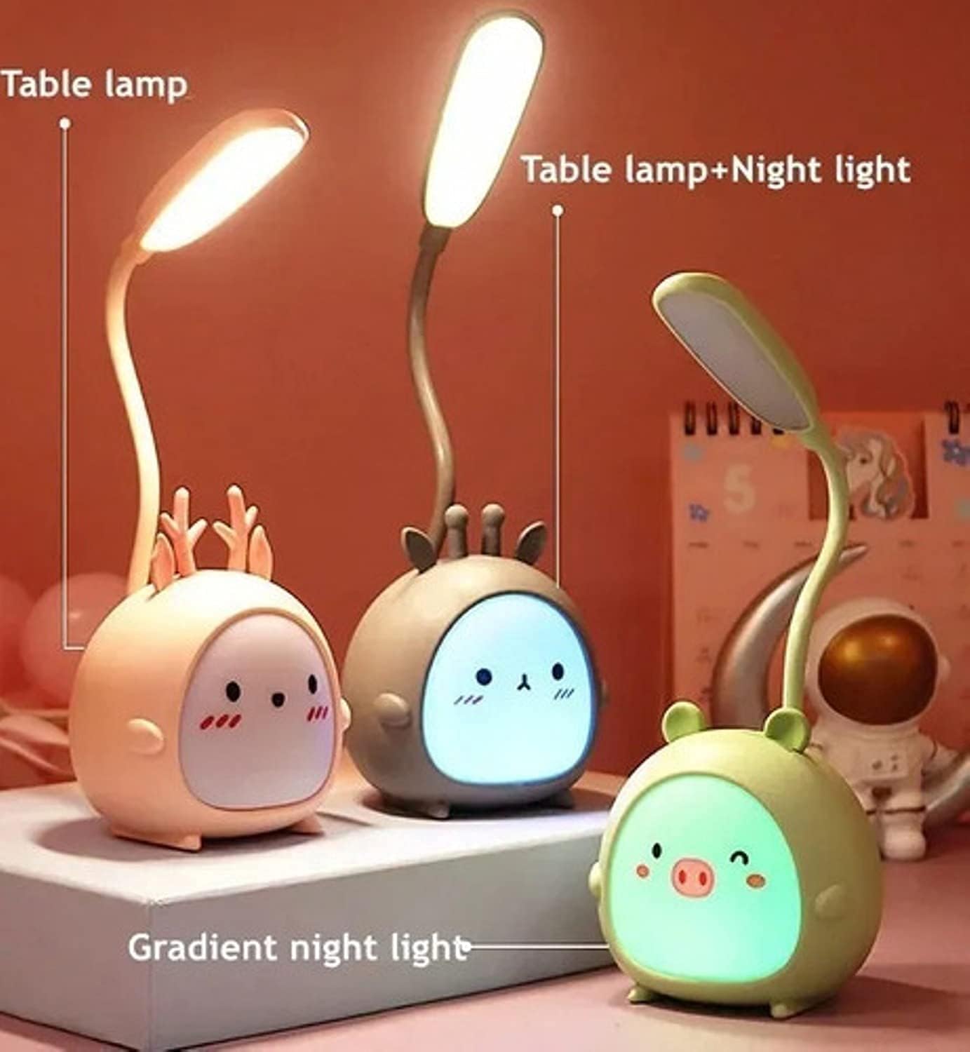 GlowBuddy™ Cute Study & Night Lamp